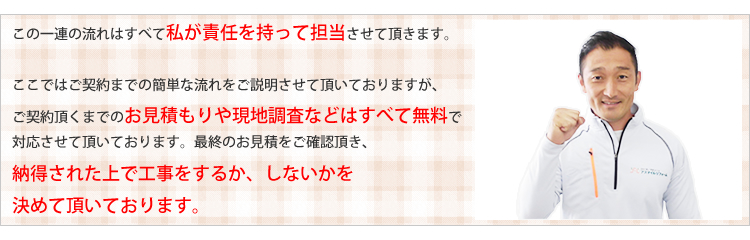 契約から工事完成までの流れ